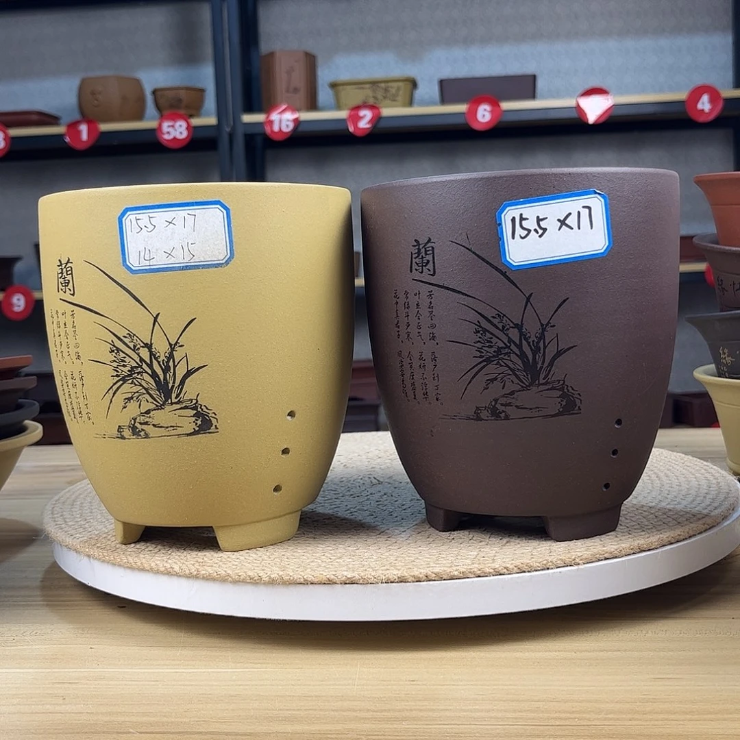 花盆紫砂紫砂花盆
