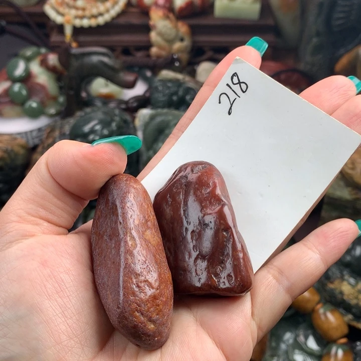 岫岩河磨玉（透闪石质玉）手把未镶嵌