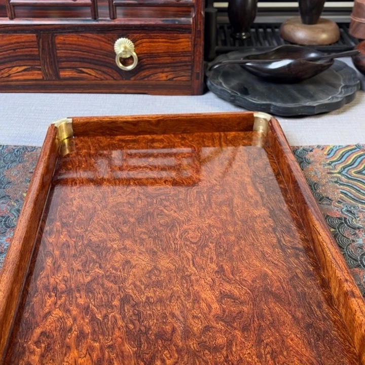 贡木阿****坤茶盘收纳盘34✖️22