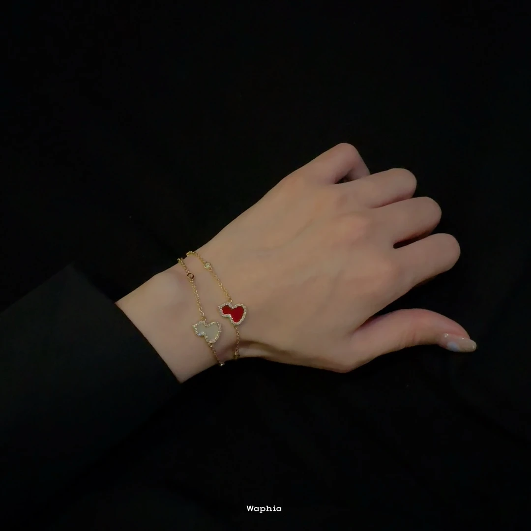 合金手链 Waphia设计师款经典时尚百搭轻奢【单葫芦手链】  QE007