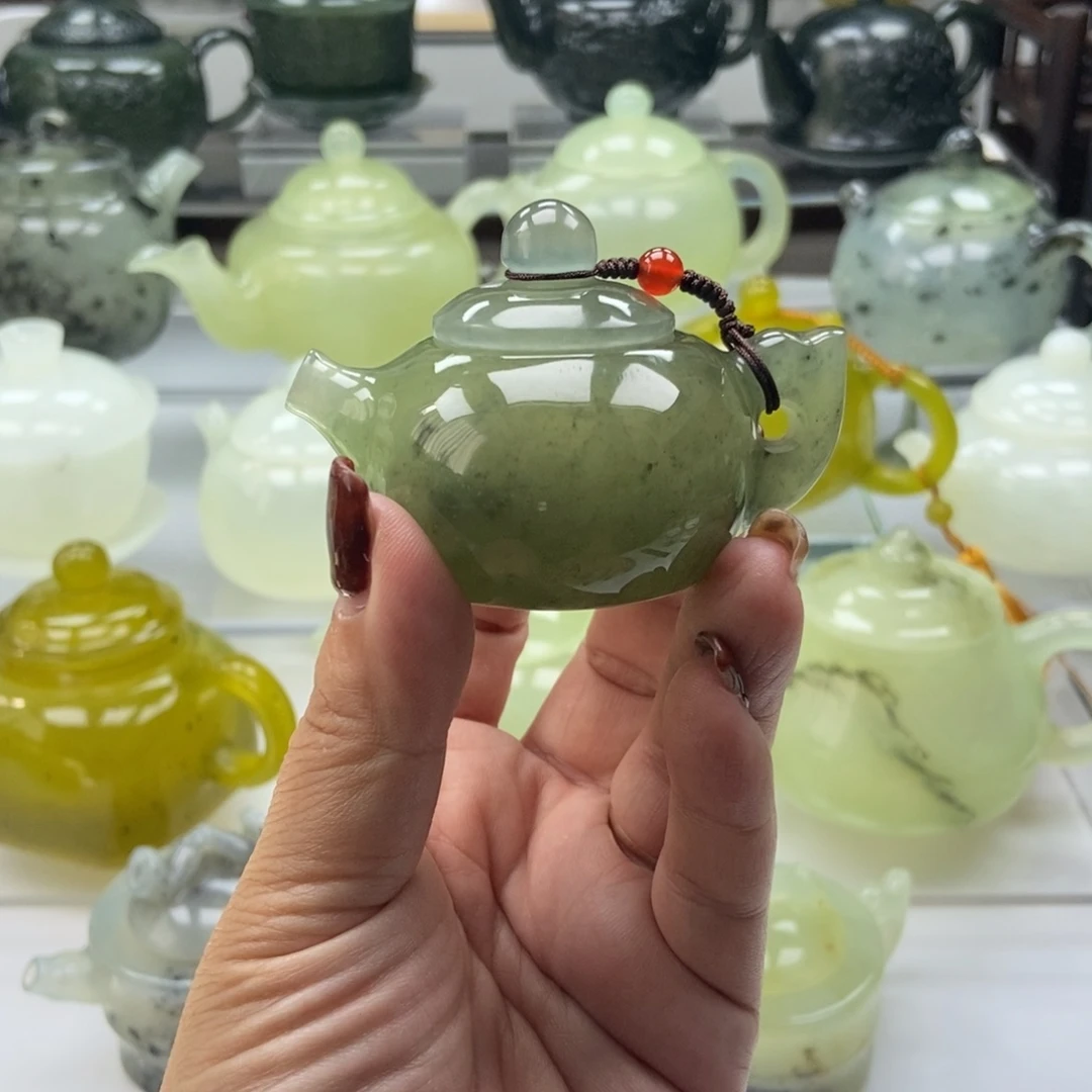 未镶嵌蛇纹石玉壶