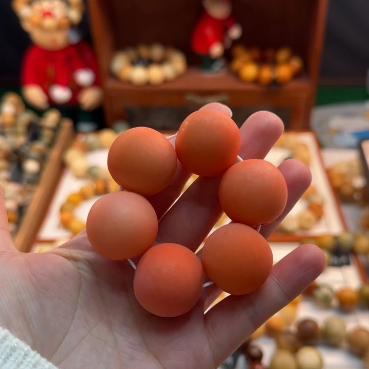 菩提根/象牙果手串晨****a卡24苹果干磨定制不退不换微瑕