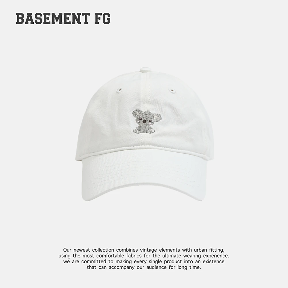 BASEMENT FG美式复古简约百搭休闲宽松棒球帽女254010033004