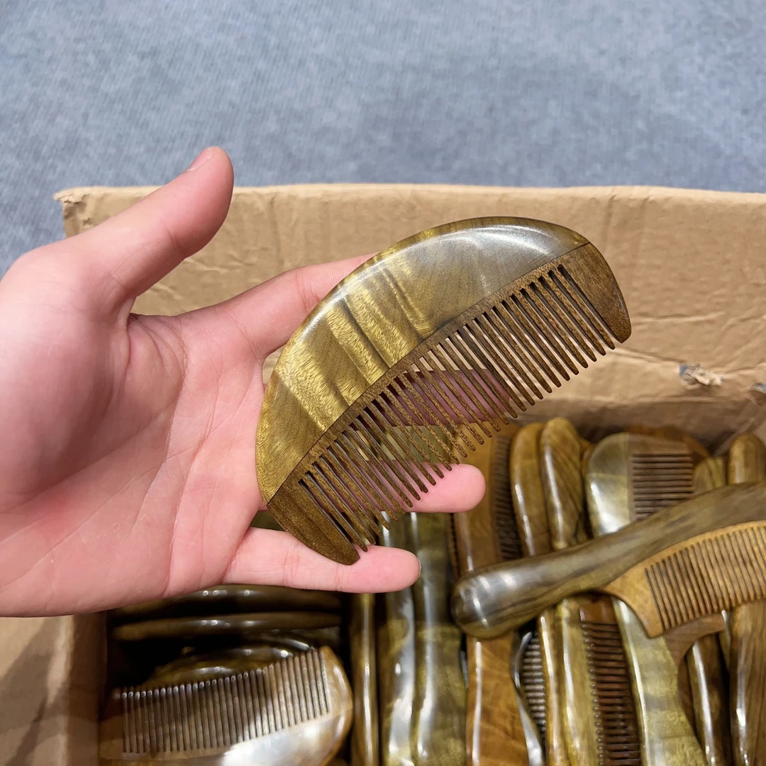 阴沉乌木半月梳/单个 通货