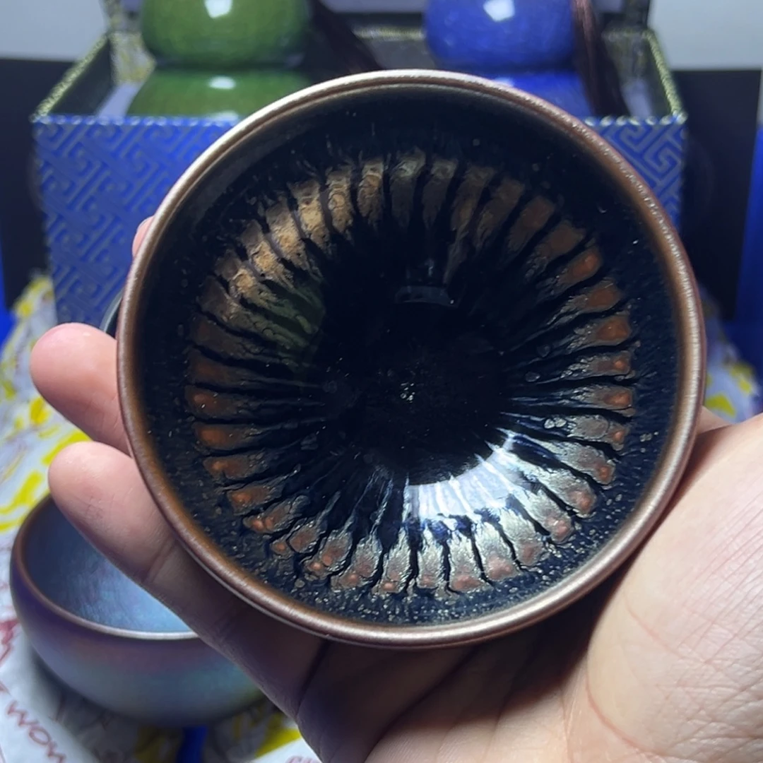 茶盏建阳建盏喝茶主人杯