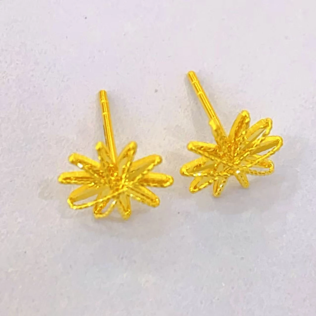 足金999时尚耳饰1.07g