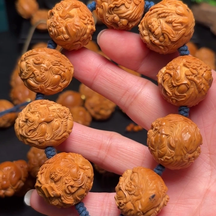 夜***猫橄榄核手串/手链手串