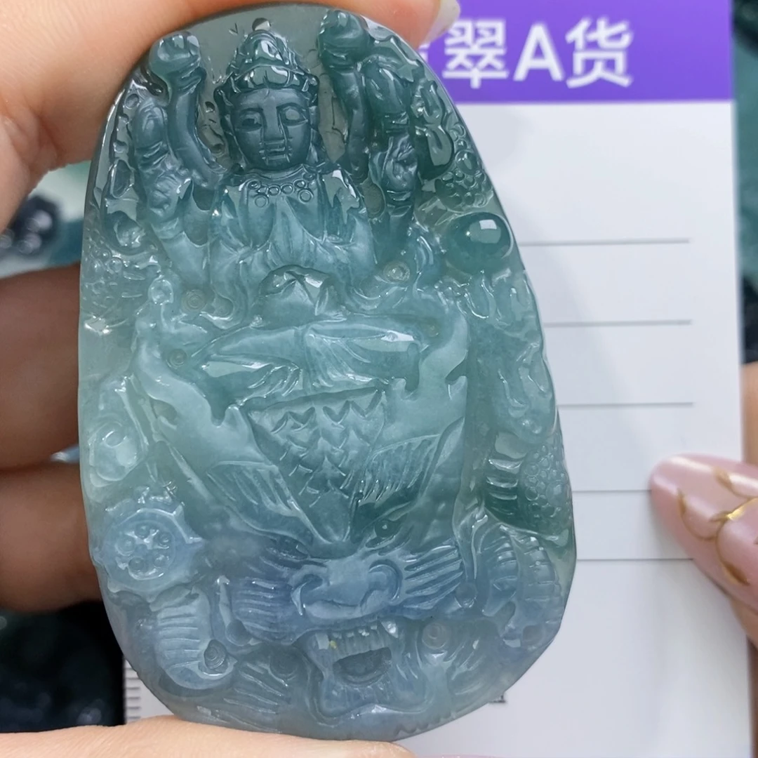 【闪购商品】翡翠颈饰未镶嵌……..