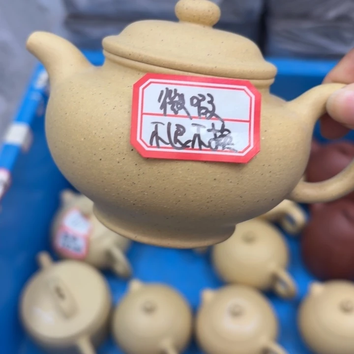 紫砂茶壶宜兴原矿本绿