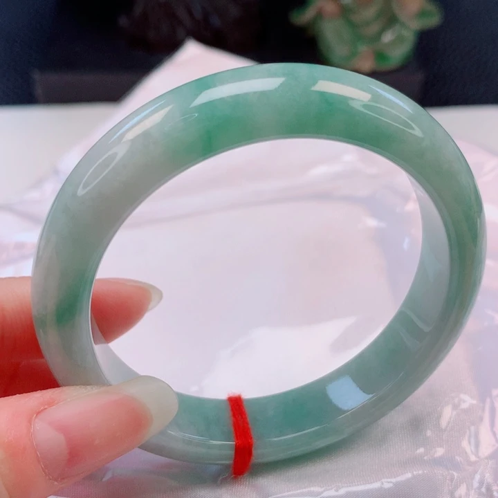 未镶嵌手镯翡翠55圈