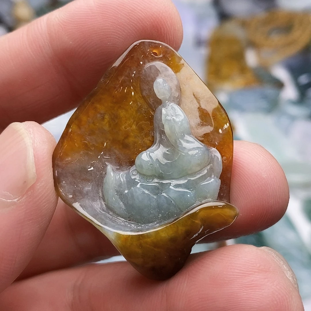 翡翠颈饰未镶嵌12345678