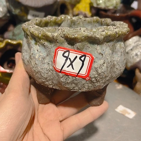 粗陶花盆手工花盆制作就这样