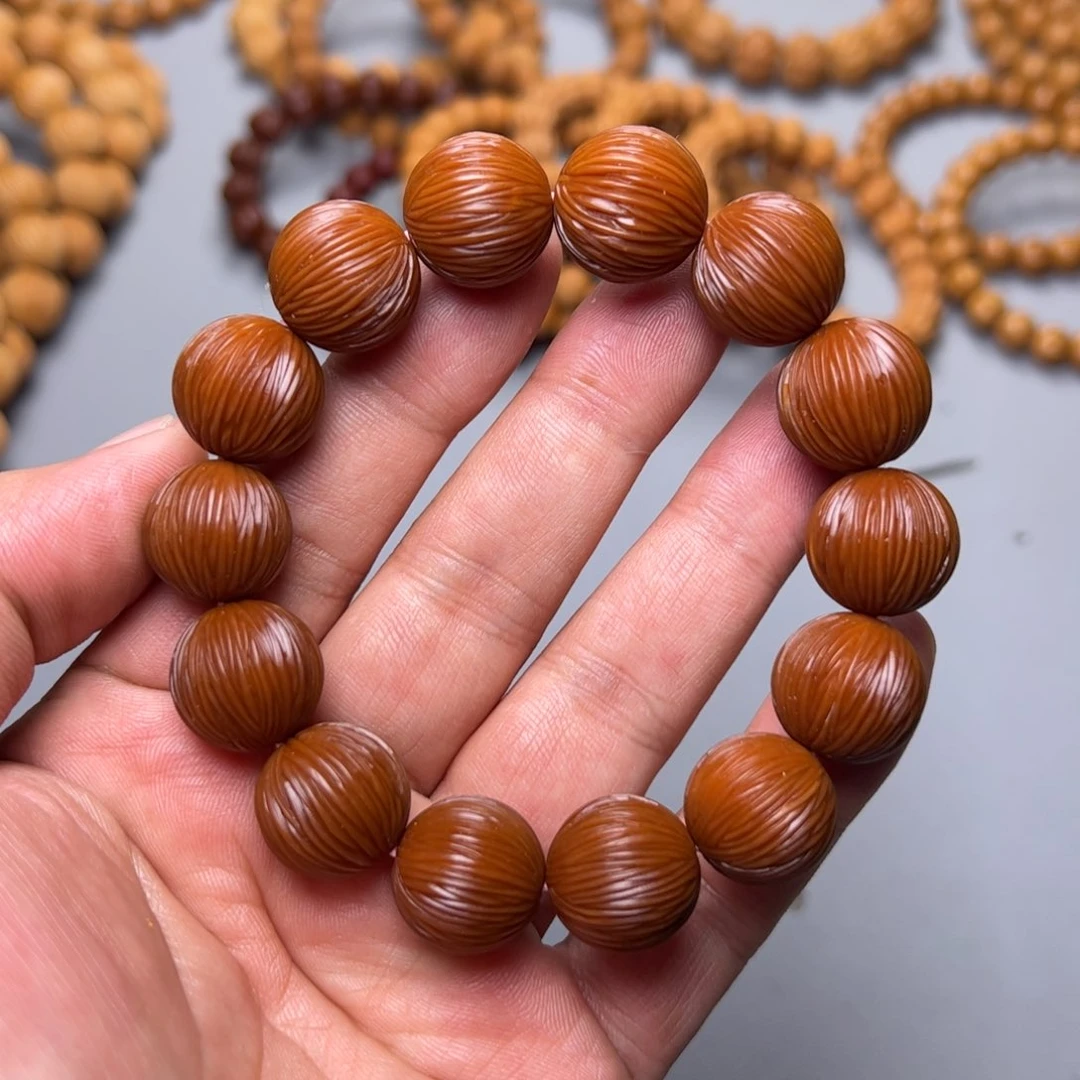 猴头核桃手串猴头金丝