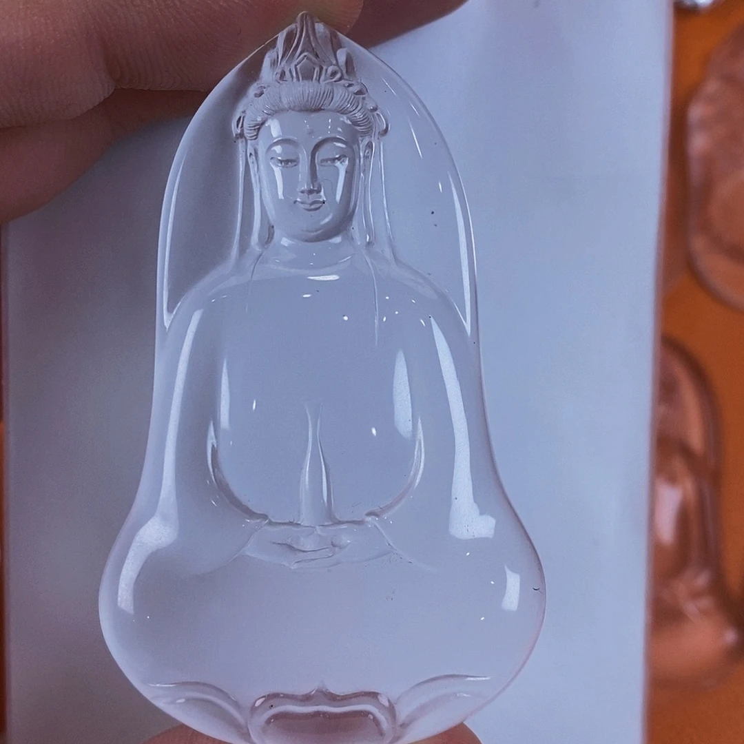 （***）石英质玉未镶嵌吊坠(不含链)