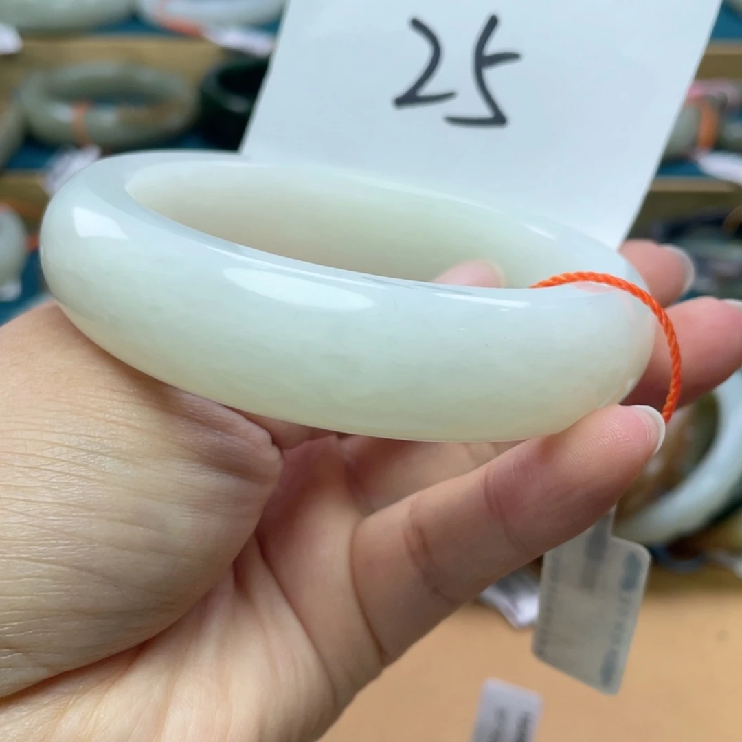 未镶嵌手镯和田玉圈口63