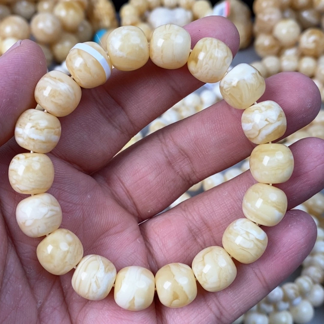 蜜蜡未镶嵌珠宝奇石21.1g 12.5mm