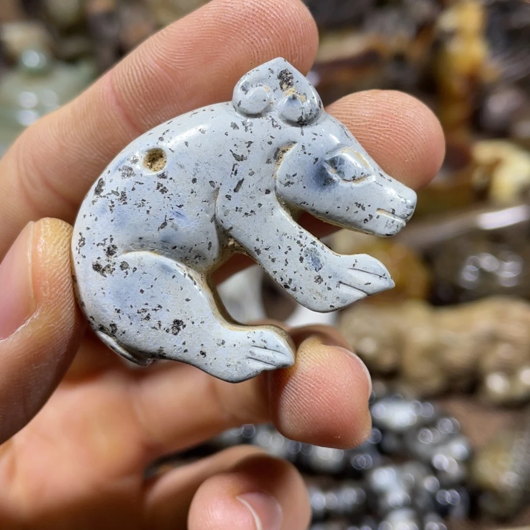 和田玉吊坠(不含链)未镶嵌