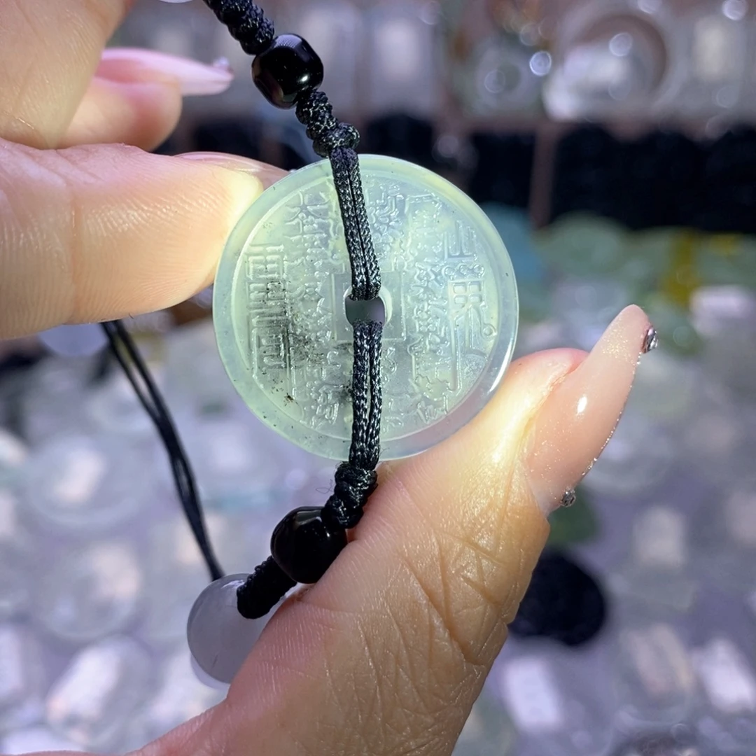 未镶嵌蛇纹石玉手链