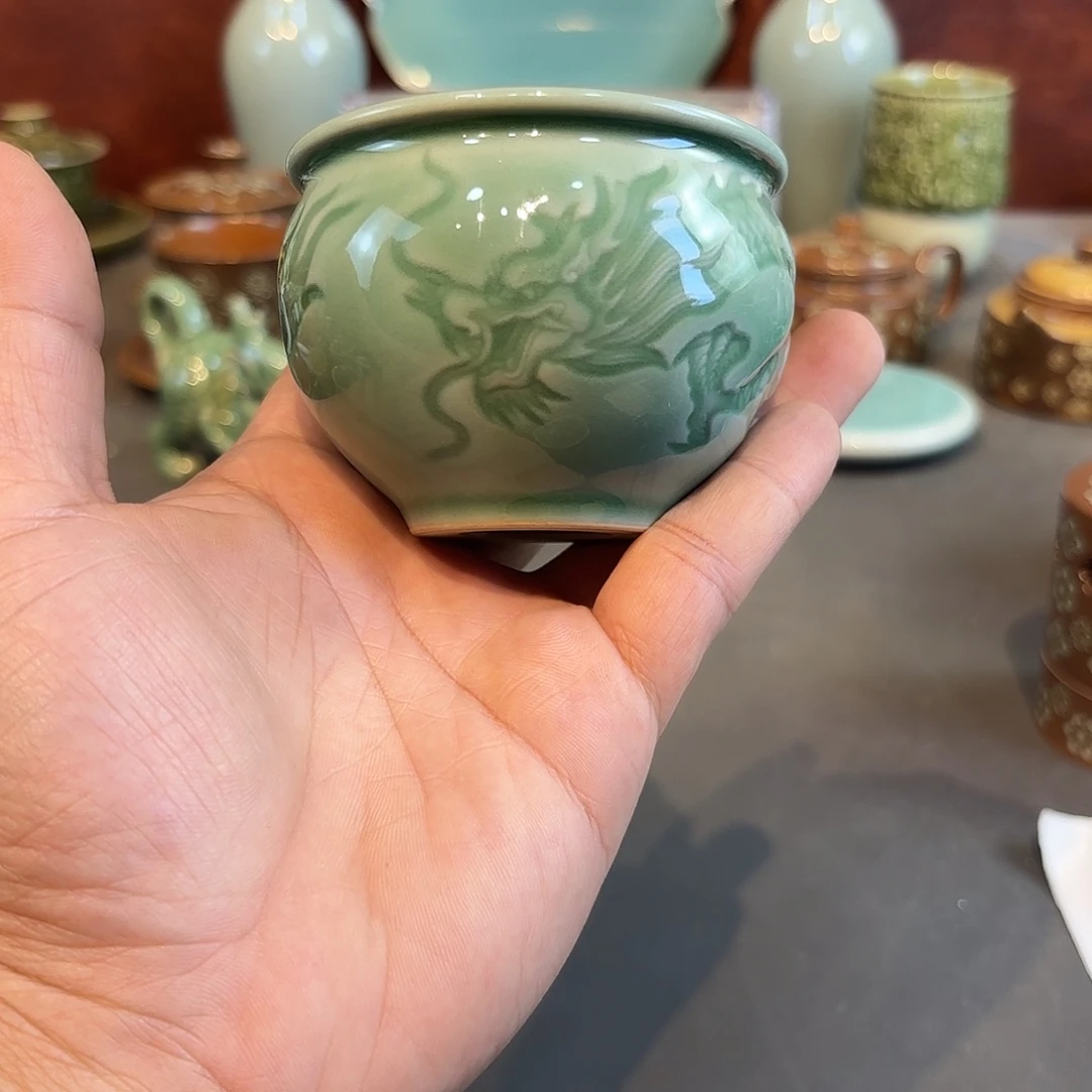 瓷片龙泉青瓷福利青瓷