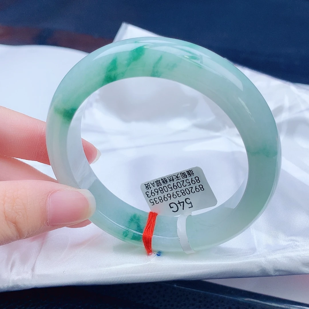 翡翠未镶嵌手镯缅甸天然翡翠a货手镯