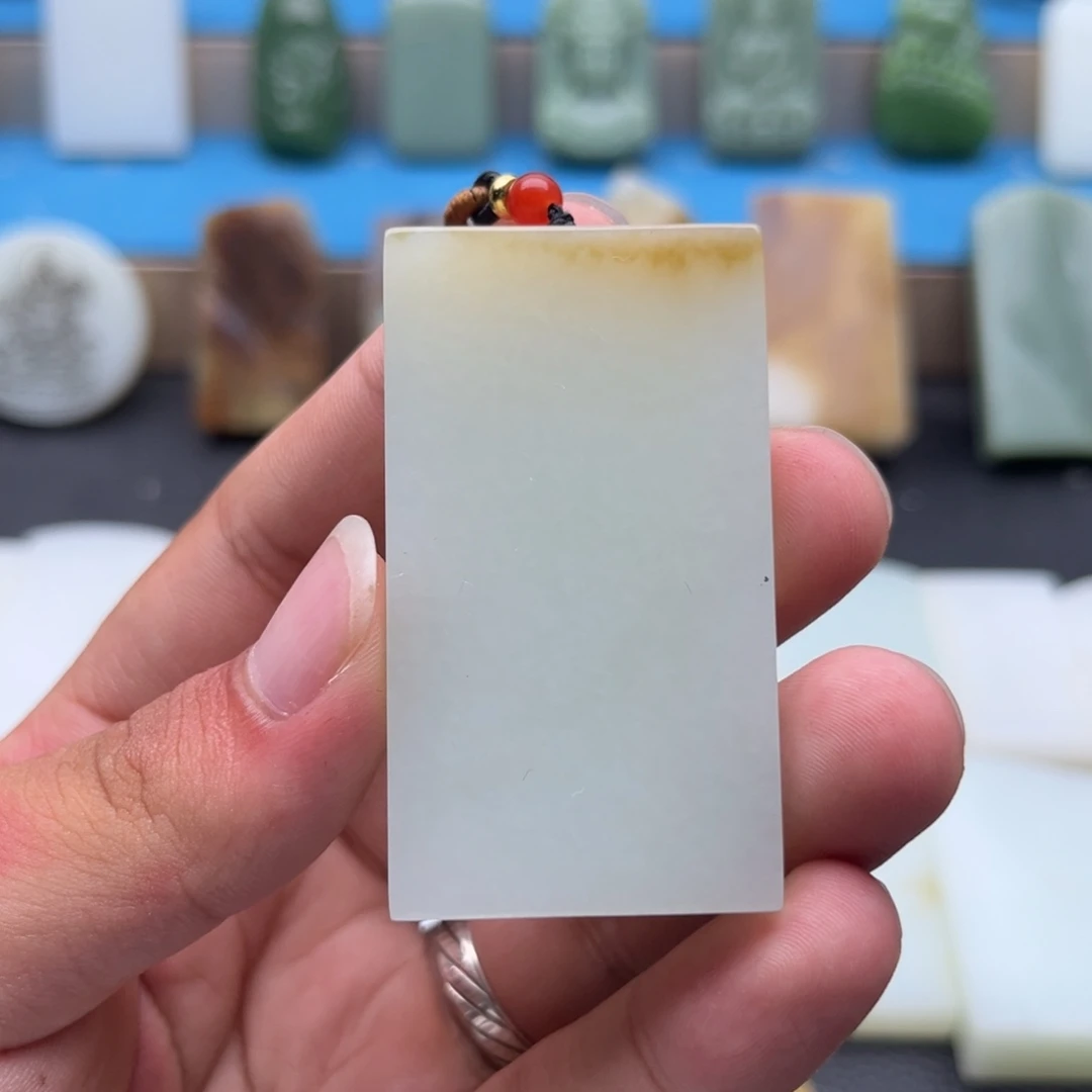 吊坠未镶嵌定制和田玉