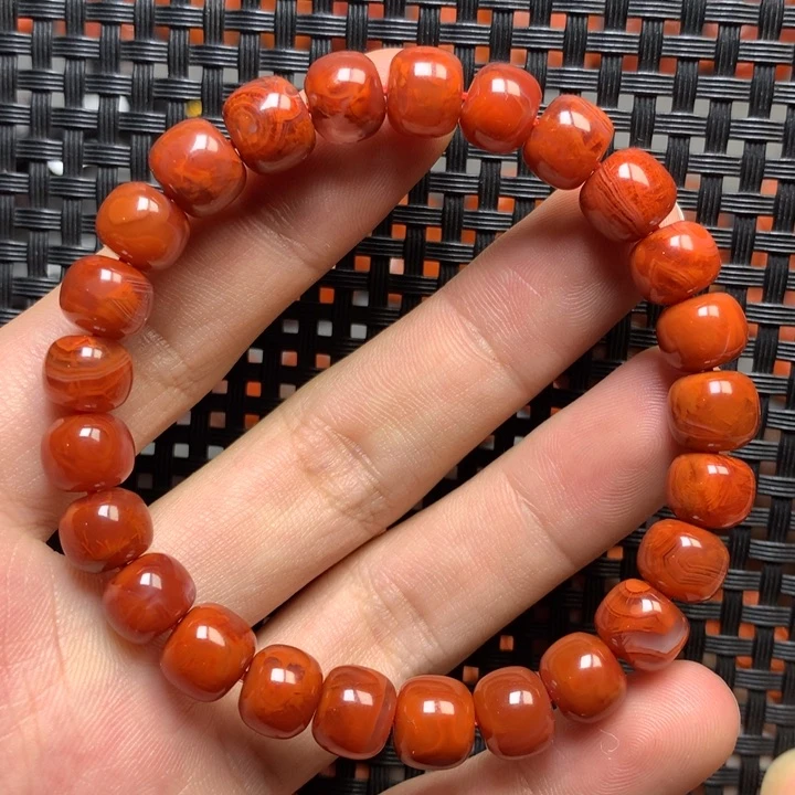 未镶嵌手串南红玛瑙8+’mm
