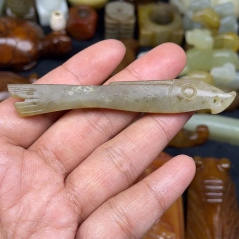 颈饰未镶嵌和田玉82
