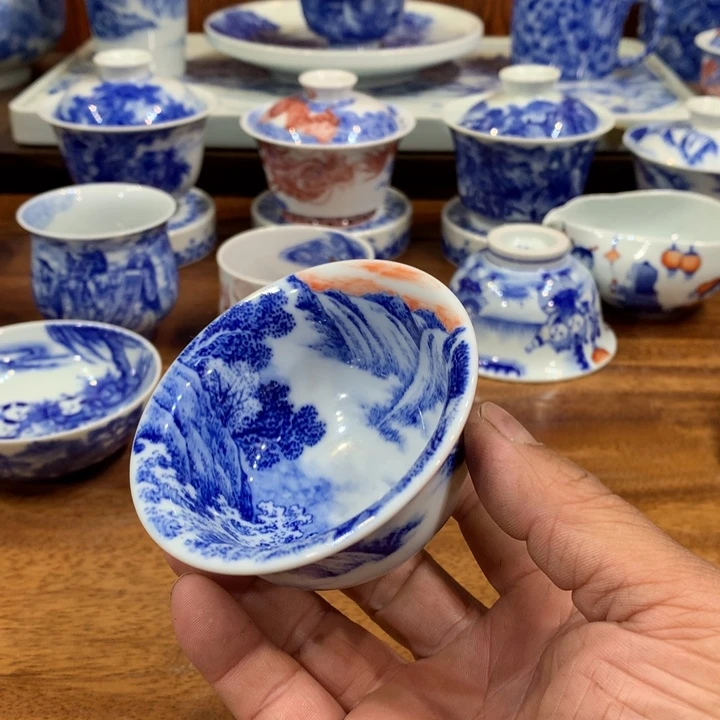 国家一级美术师刘贤涛老师青花