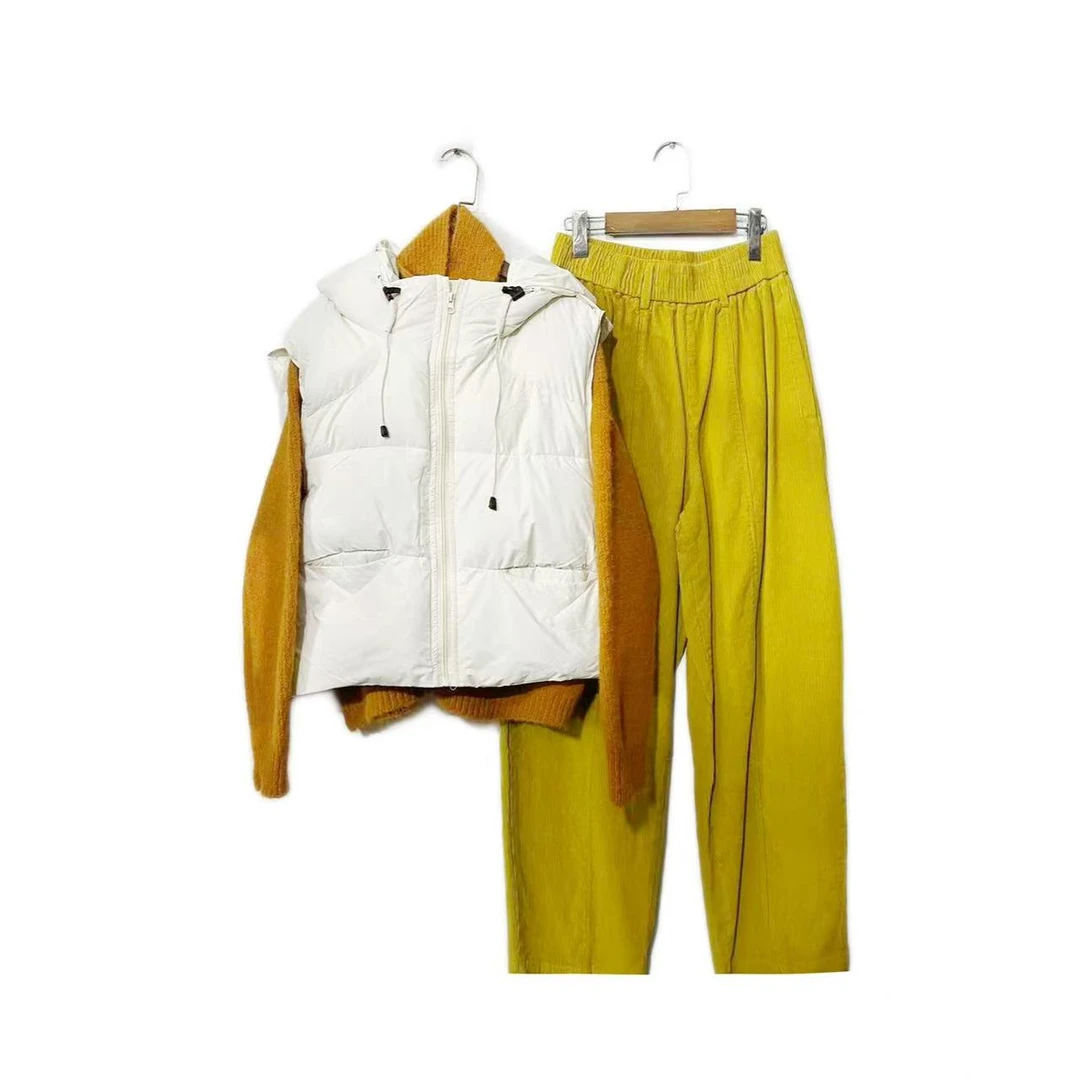 【套装】冬季高档加厚保暖新款套装百搭气质女装9715[SY]J