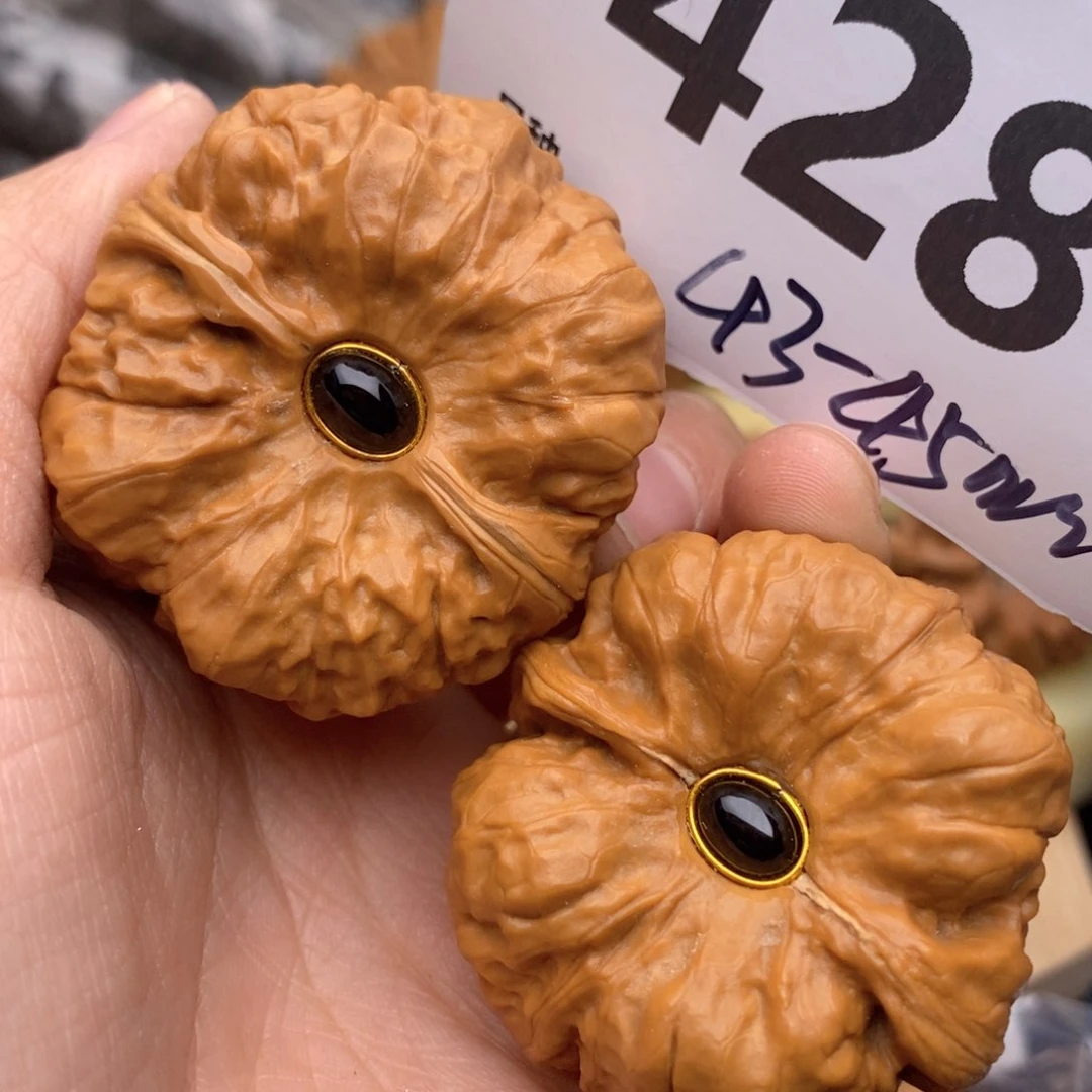 文玩核桃把件428号43蛙