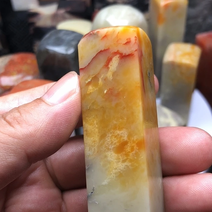 釆***人昌化石印石我在这里等着你们