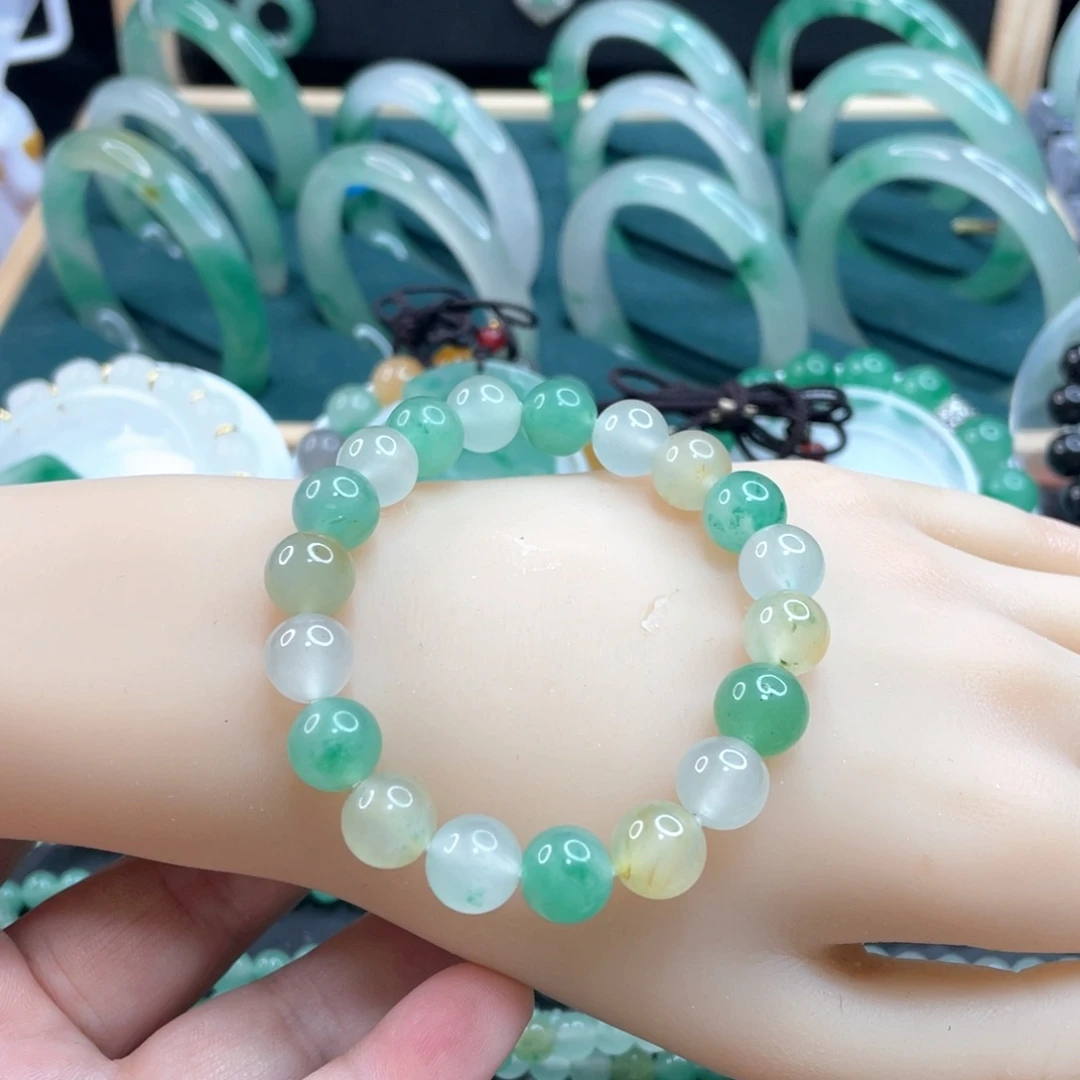 石英质玉未镶嵌手串