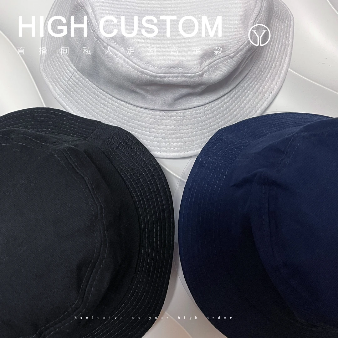 门三色短檐渔夫帽