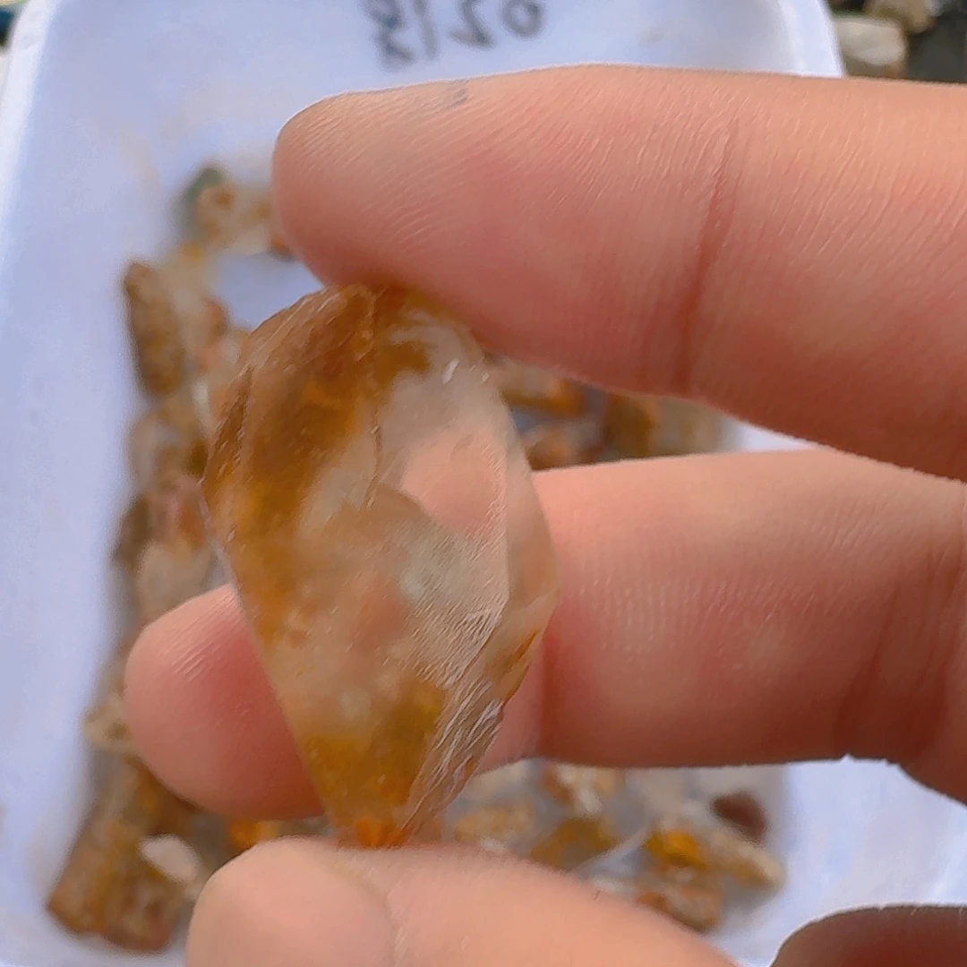 未镶嵌珠宝半成品水晶牙**压