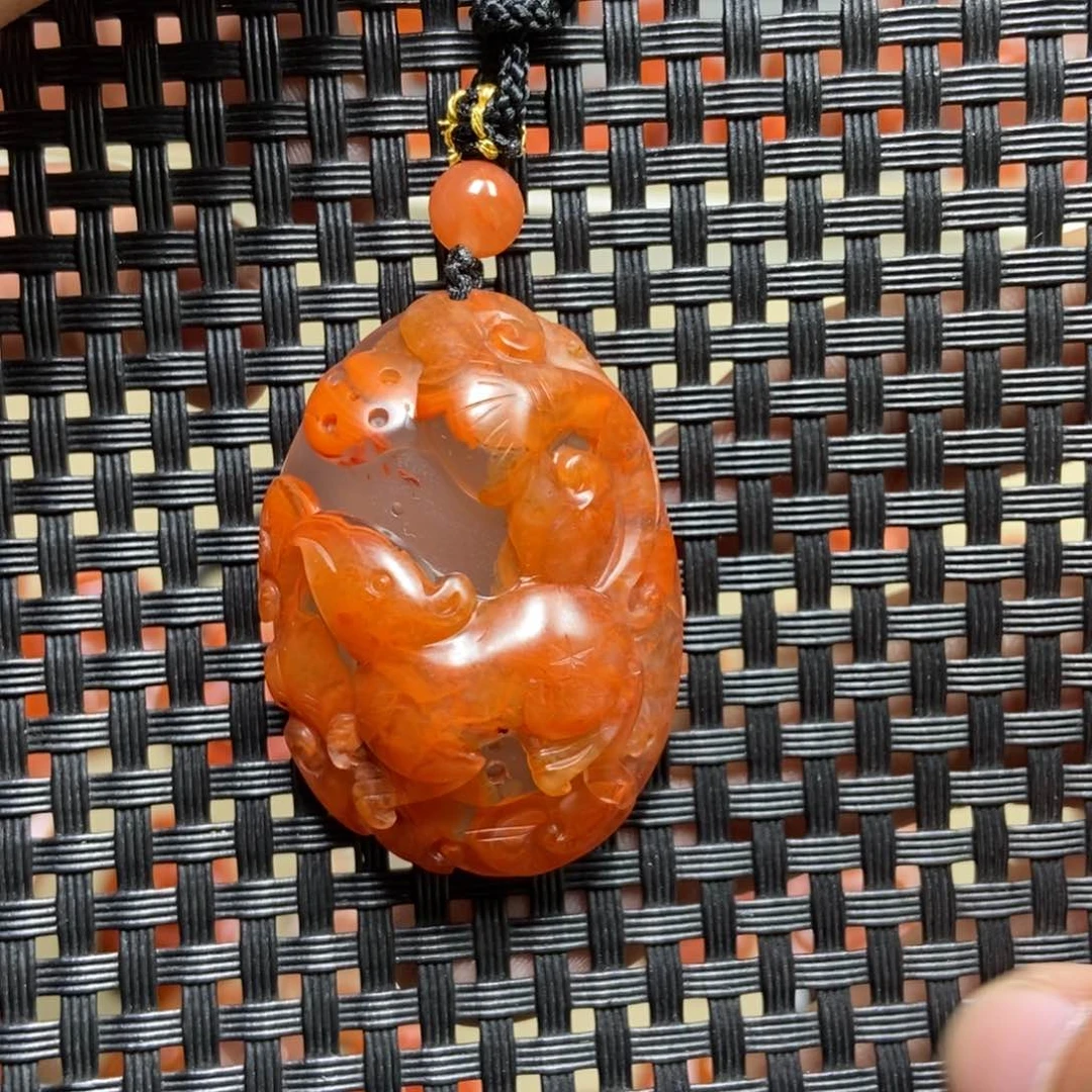 【闪购商品】南红玛瑙吊坠(不含链)未镶嵌