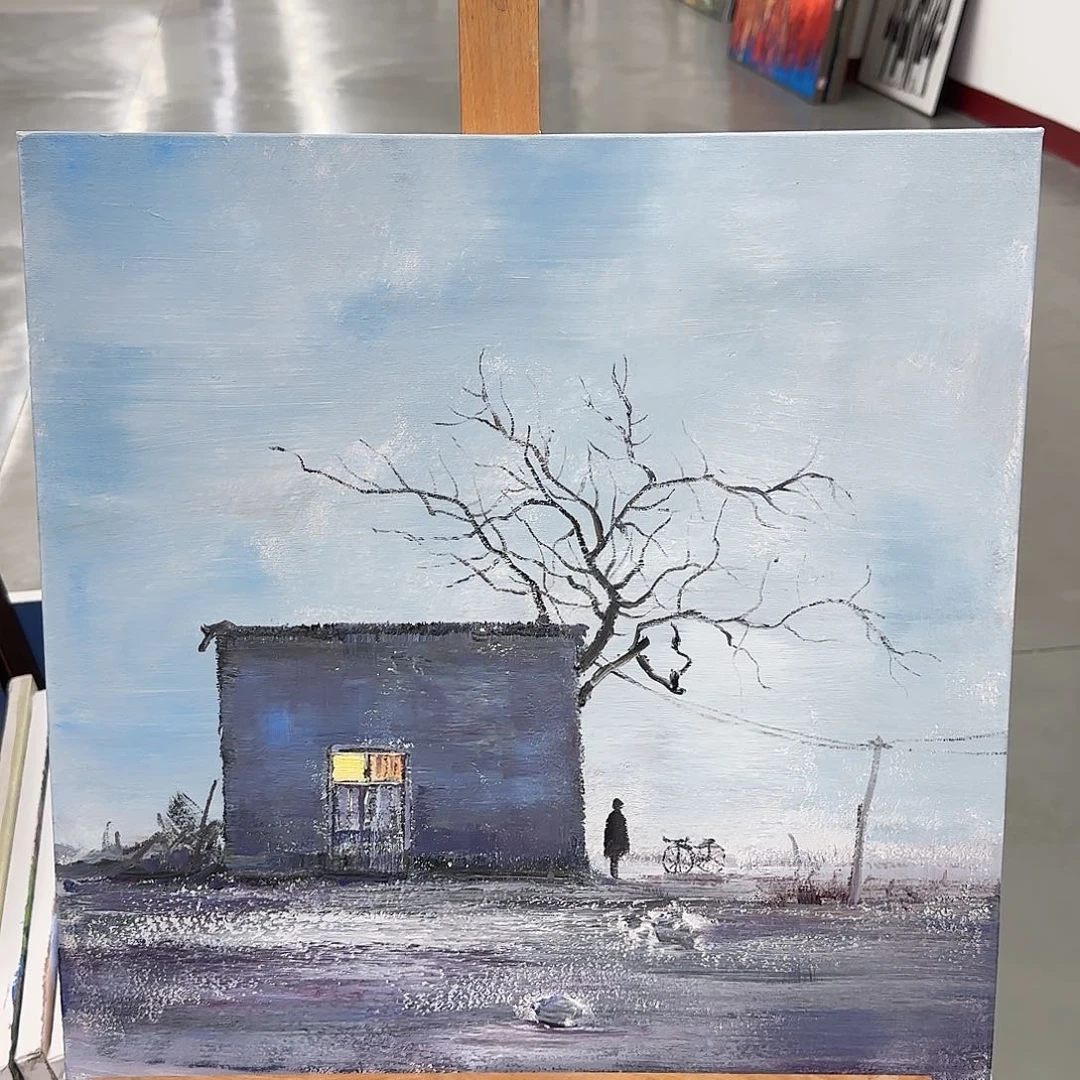 高端手绘艺术油画