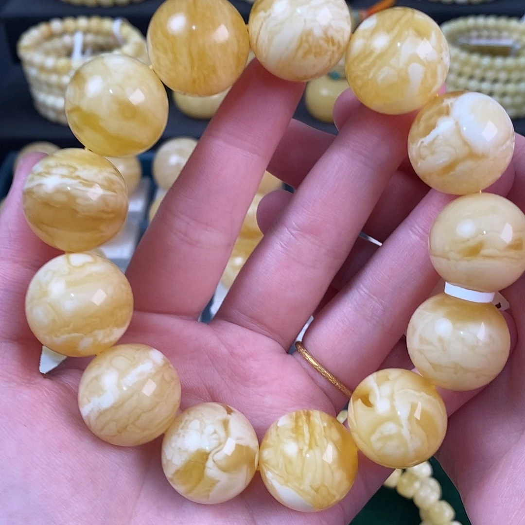 蜜蜡未镶嵌珠宝奇石20➕