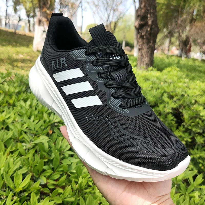 公牛道夫2025春季新款透气网面运动鞋舒适软底弹力百搭耐磨男女鞋