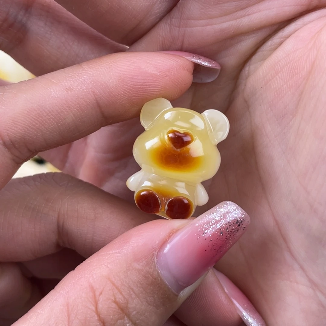 琥珀裸石未镶嵌蜜蜡