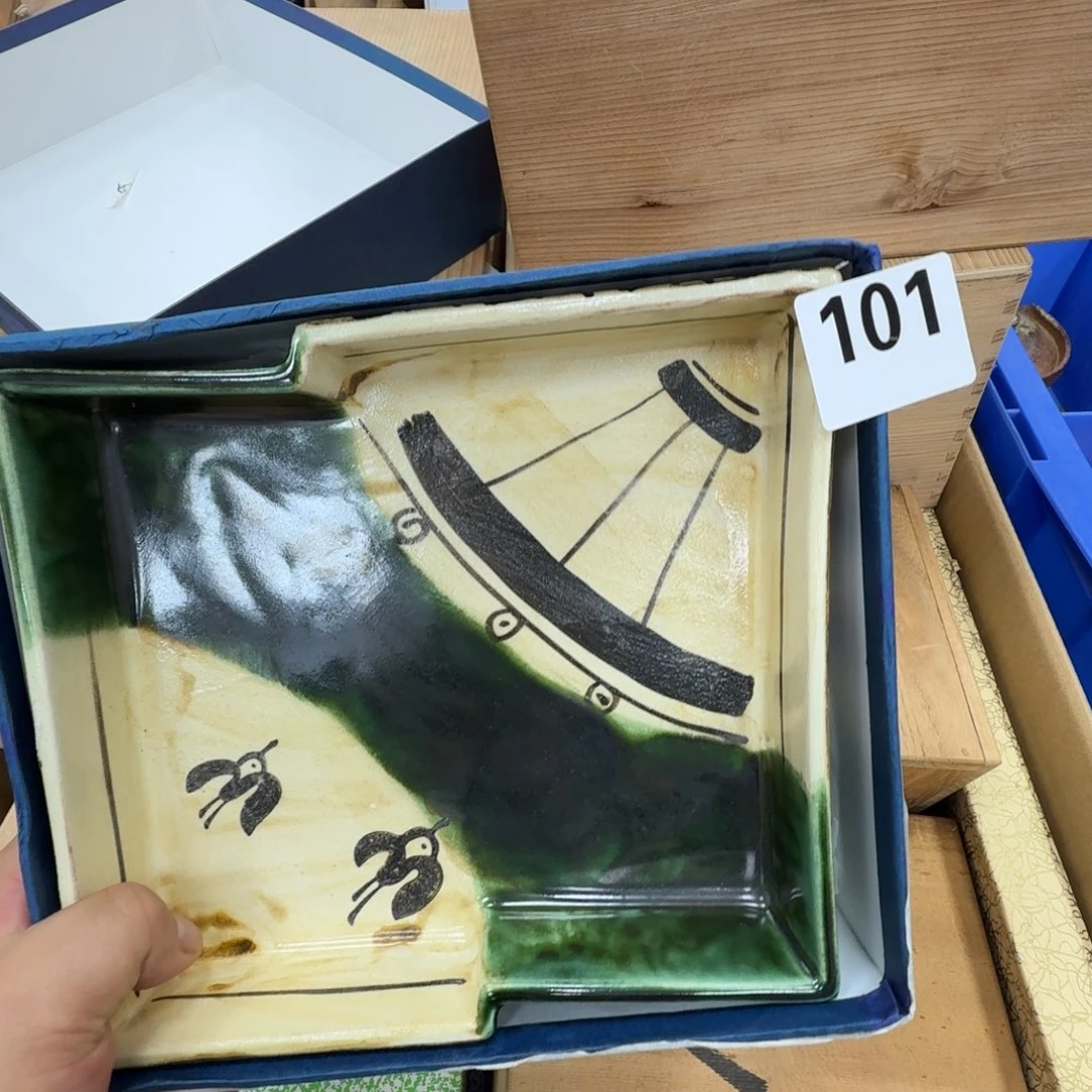 瓷片工艺品摆件瓷器摆件正能量