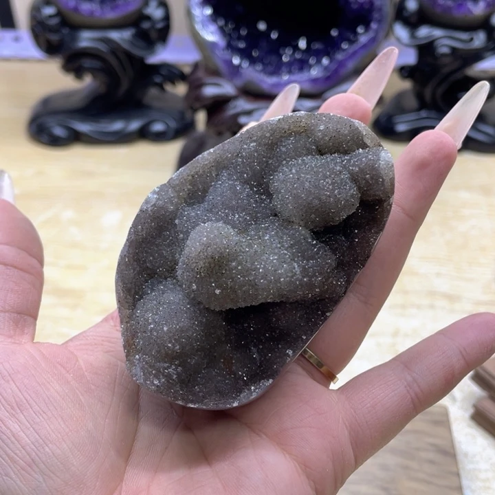 未镶嵌大型摆件（非配饰）紫晶