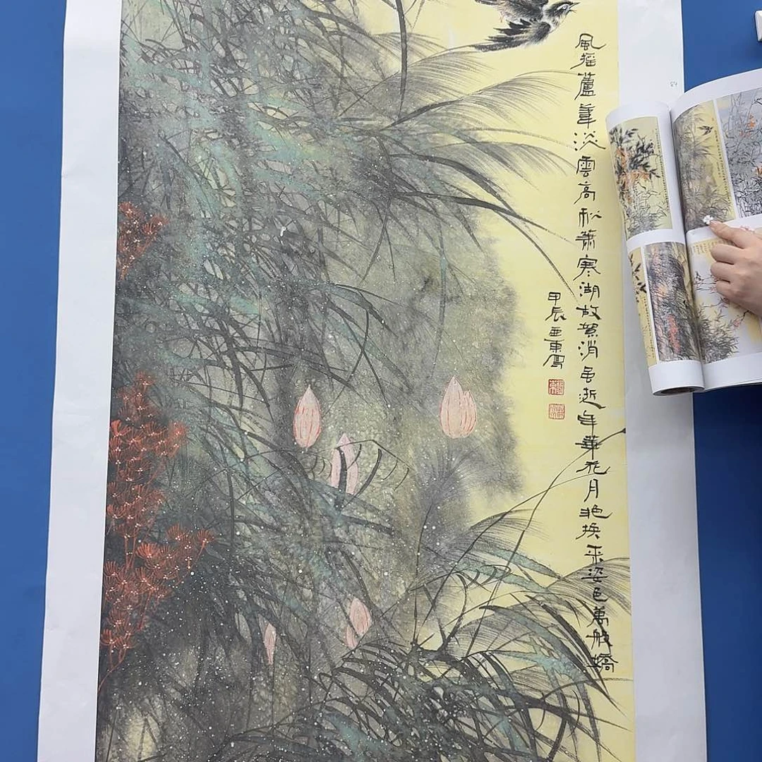 国画多次参加国内外大型