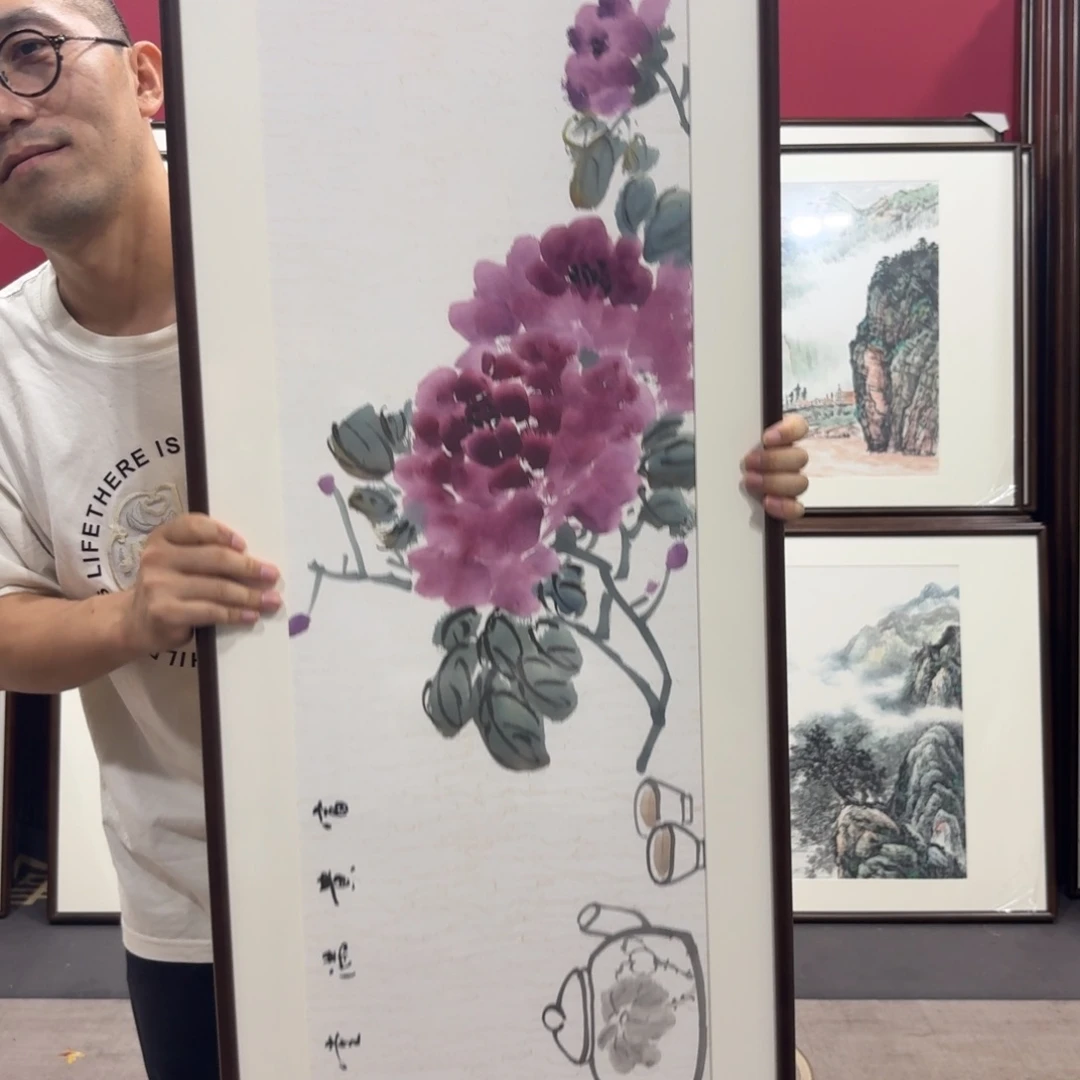 国画带框160/45尺寸