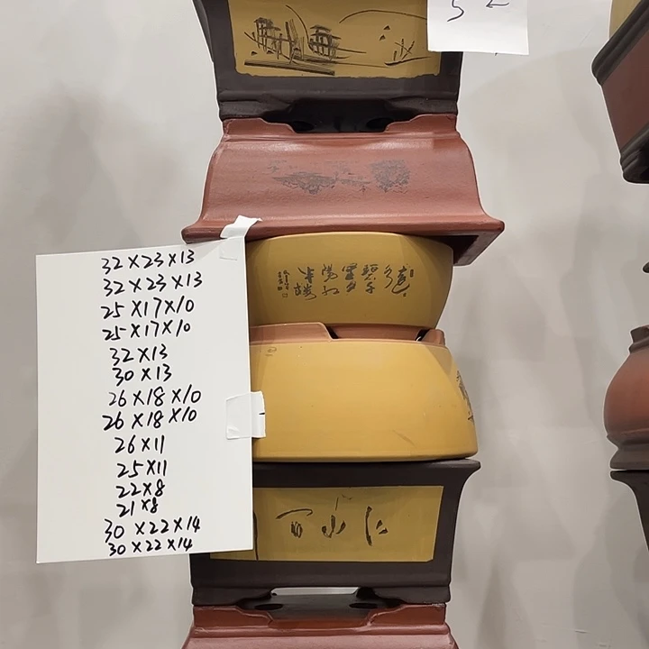 52组紫砂花盆捡漏了
