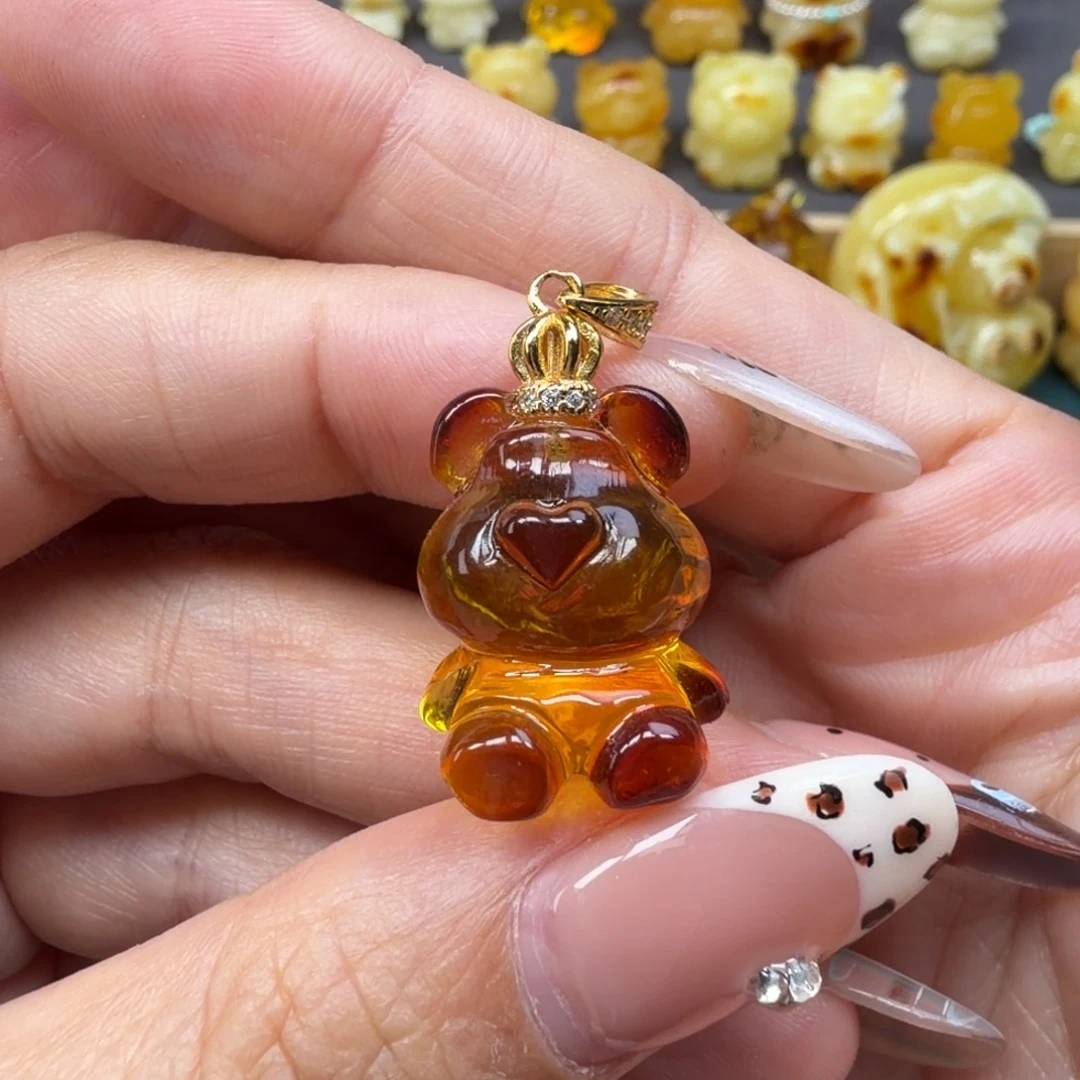 琥珀未镶嵌裸石蜜蜡