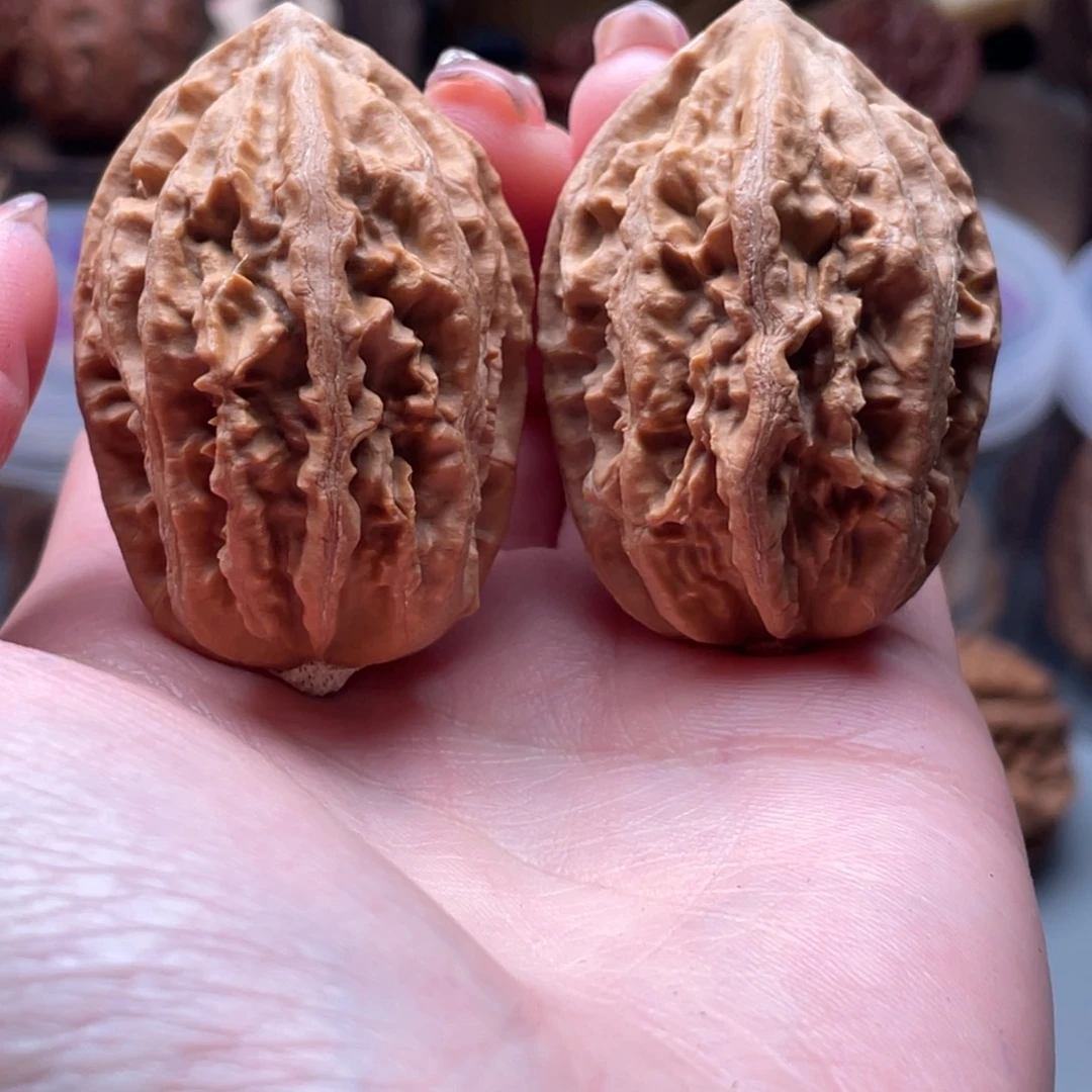 文玩核桃把件楸刀鱼35