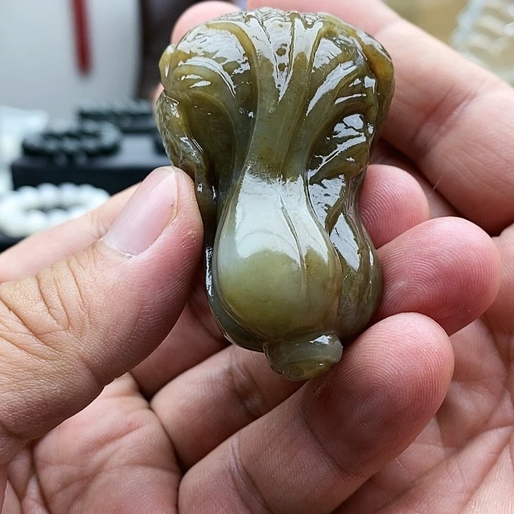 【闪购商品】未镶嵌手链和田玉白菜