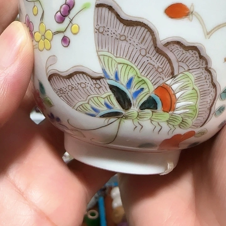 器物之美五彩手绘龙*
