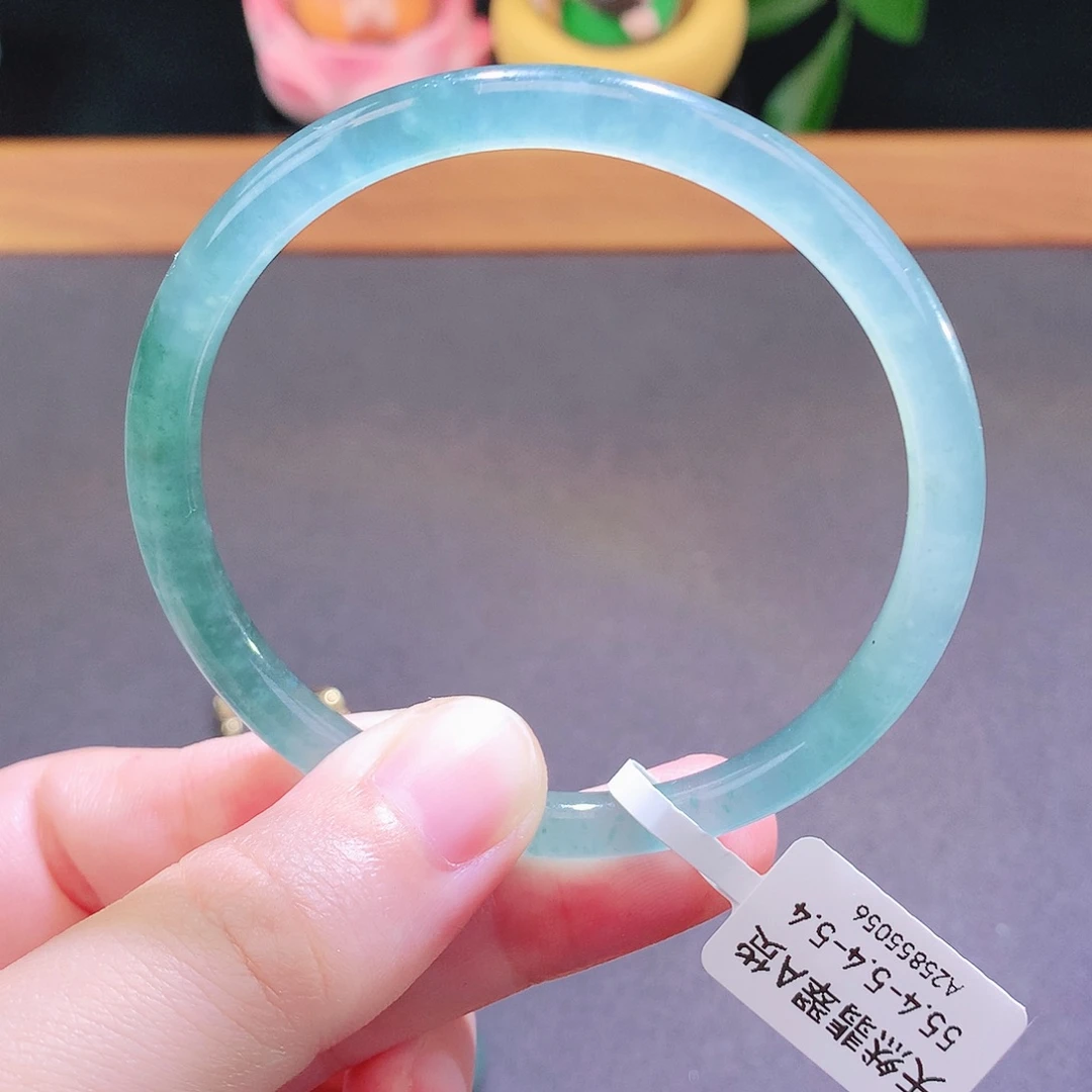 翡翠未镶嵌手镯天然翡翠