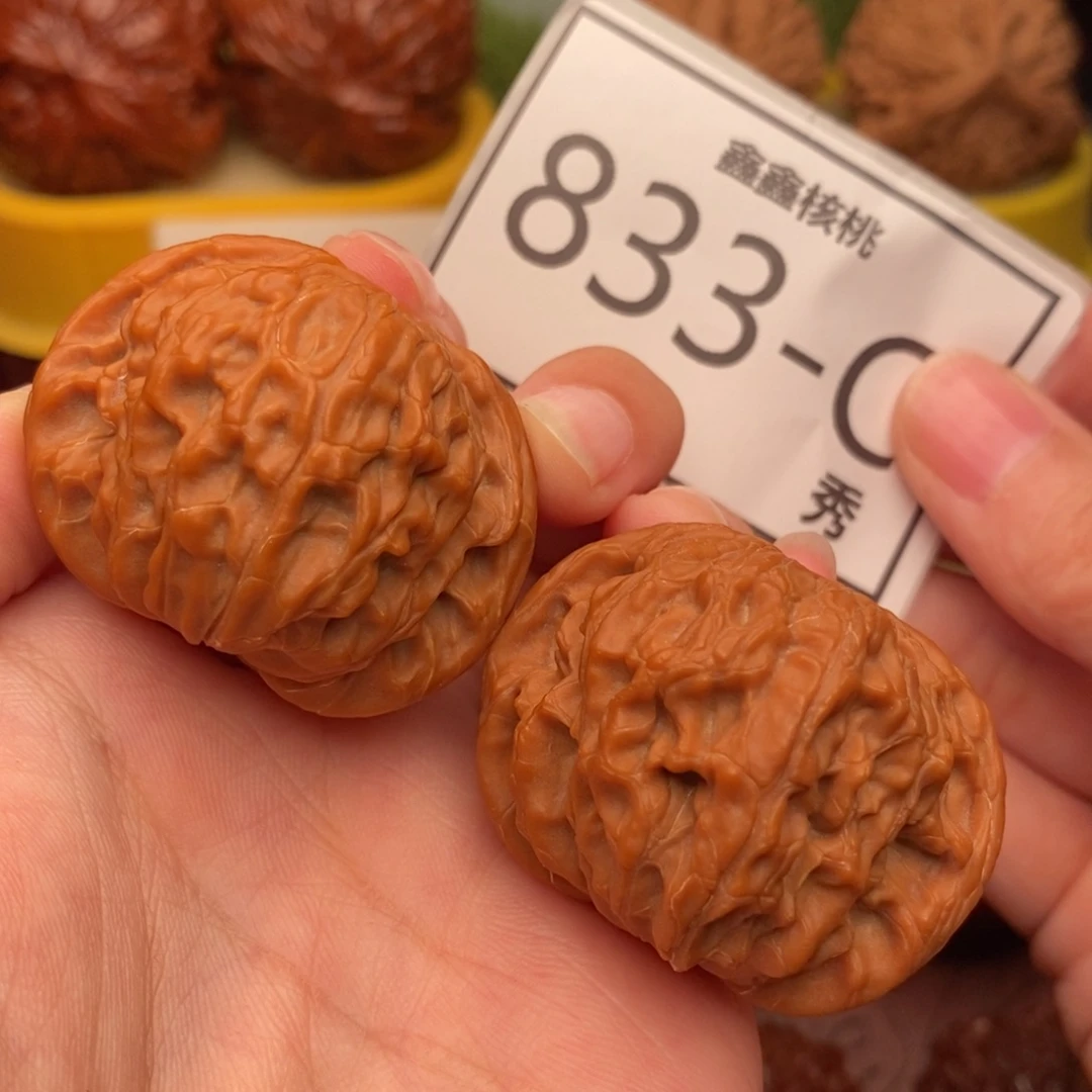 把件文玩核桃正磨40……